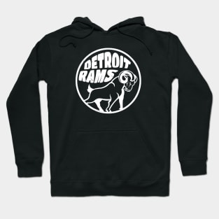 Detroit Rams White Hoodie